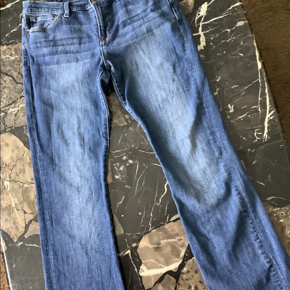 Lucky brand easy rider boot cut dark wash jeans size 8 - Picture 5 of 10